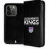 NBA Sacramento Kings Standard - Black iPhone 15 Pro Folio Case